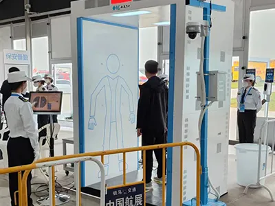 Millimeter Wave Security Scanner for Exhibition Security Screening