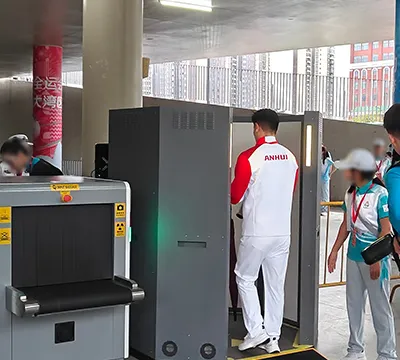 Millimeter Wave Security Scanner for Sporting Events Security Screening