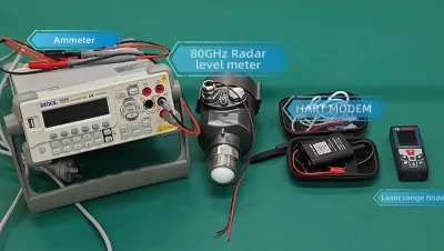 Calibration of 80GHz Millimeter Wave Radar Level Transmitter